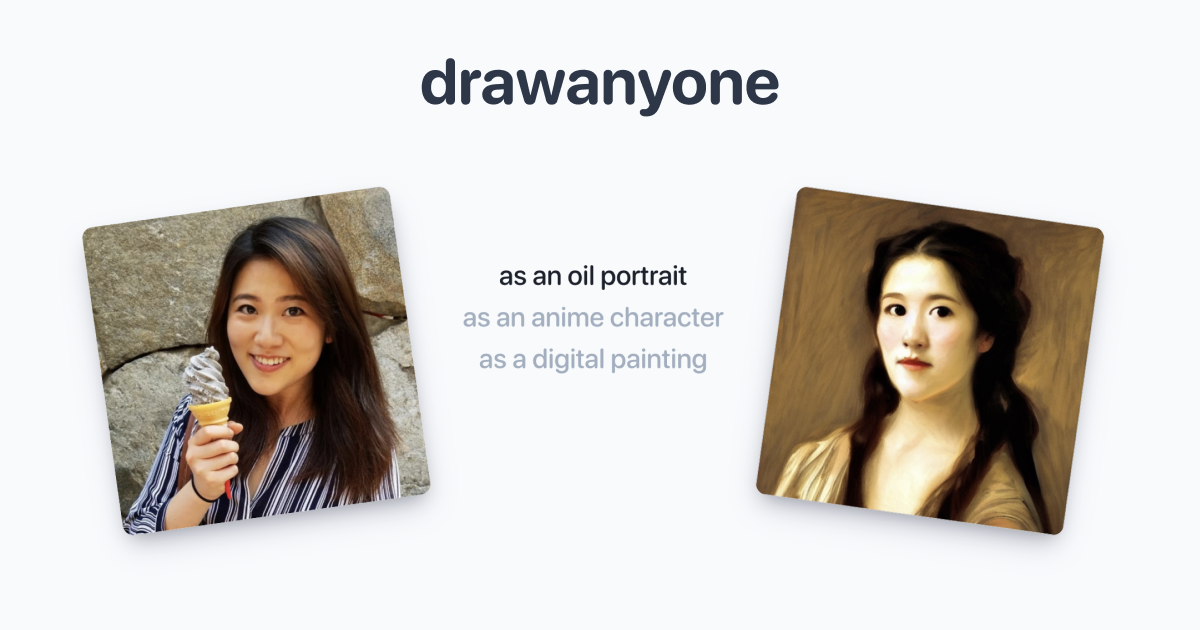 drawanyone - draw anyone, any way you want